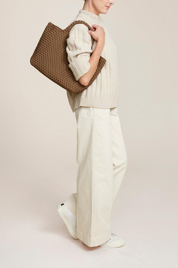 Naghedi St Barths Medium Tote Mink-4
